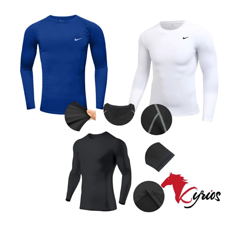 POLO MANGA LARGA PACK DE 3 PARA HOMBRE
