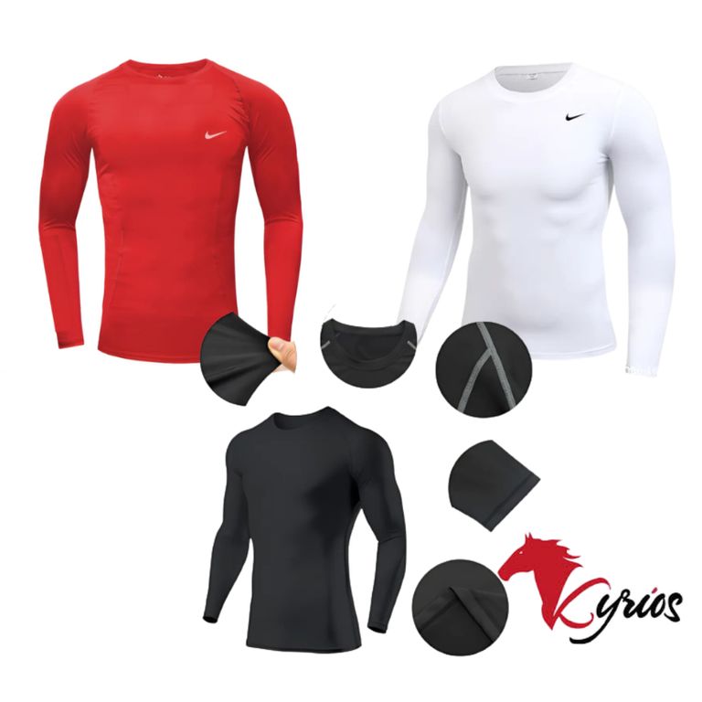 POLO MANGA LARGA PACK DE 3 PARA HOMBRE
