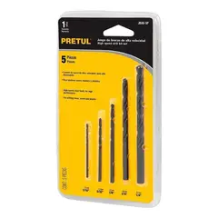 PRETUL - Juego De Brocas Para Metal