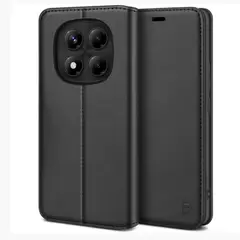 CASE - FUNDA TIPO LIBRO PARA REDMI NOTE 14 PRO PLUS - NEGRO