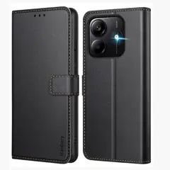 CASE - FUNDA TIPO LIBRO PARA REDMI NOTE 14 4G - NEGRO