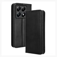 CASE - FUNDA TIPO LIBRO PARA MI 14T PRO - NEGRO