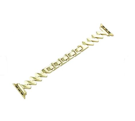Correa Eslabón ZIGZAG para Apple Watch 42mm - DORADO