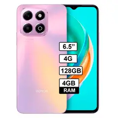 HONOR - Celular Libre X6 128GB 4GB RAM LILA