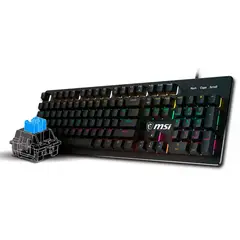 MSI - Teclado Mecánico FORGE GK300 RGB BLUE ESPAÑOL