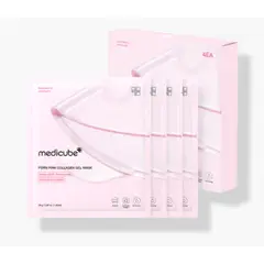 MEDICUBE - PDRN PINK COLLAGEN GEL MASK - SET DE MASCARILLAS 4UND