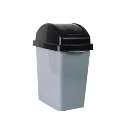 BASA - Papelera Vaivén Elite 10.5 L Negro.