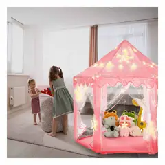 RYBIU IMPORT - Pack4 Tienda para Niñas en Color Rosado Y+Papel de Regalo