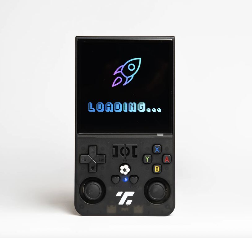 Consola Gamer R36S MAX Portatil 64GB 15000 Juegos Retro NEGRO