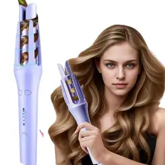 GENERICO - Rizador de Cabello Automático Color Lila Ondas Perfectas en Minutos