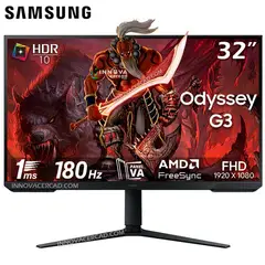 SAMSUNG - Monitor Gaming Odyssey G3 de 32 180HZ 1MS HDR10 FreeSync