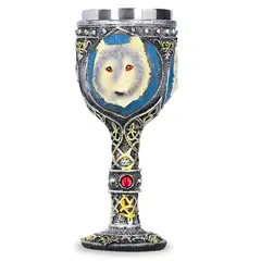 GENERICO - Copa de acero inoxidable con diseño de resina 3D