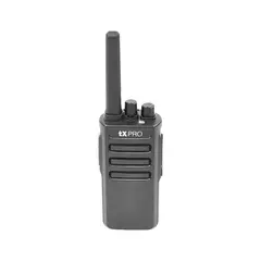 TXPRO - Radio Portátil TX600 UHF 5W 400-470 MHz 16 canales 2500 mAh