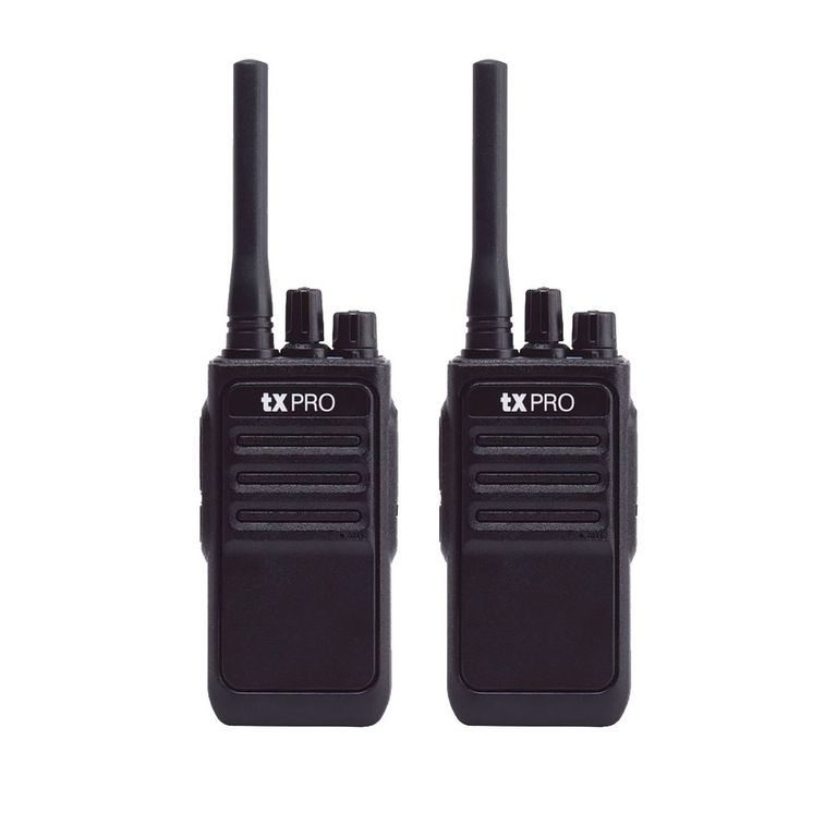 Duo Pack Radios Portátil TX320 UHF 400-470 MHz 16 canales