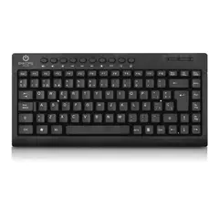 ENKORE - Teclado Multimedia Inalámbrico GEOX SLIM ENK303 USB
