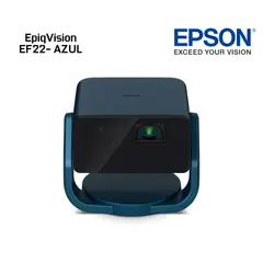 EPSON - EpiqVision EF22 Proyector Láser Portátil Smart - Azul