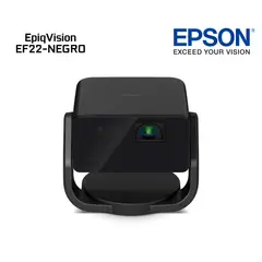 EPSON - EpiqVision EF22 Proyector Láser Portátil Smart - Negro