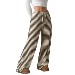 BLWOENS - Pantalones largos para mujeres - Marrón