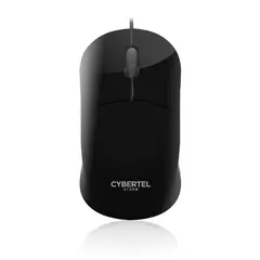 CYBERTEL - Mouse Office USB 1000DPI Storm Black M103K