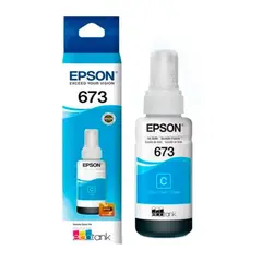 EPSON - TINTA PARA IMPRESORA 673 CYAN