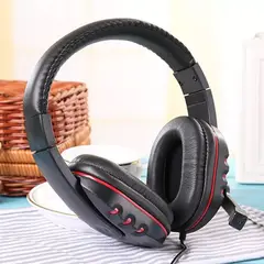 BAALATHKKO5 - Auriculares de ordenador con cascos - ROJO
