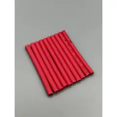 GENERICO - TUBOS TERMO RETRACTIL PACK X10UNID 5CM PARA CABLE DE 4MM