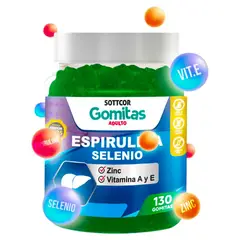 GENERICO - GOMITA ESPIRULINA SOTTCOR 130 UND