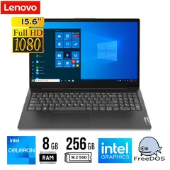 LENOVO - LAPTOP V15 G2 IJL 156 FHD TN Celeron N4500 1128GHz 8GB DDR4 256GB SSD FREEDOS