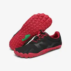 SAGUARO - - Zapatilla Barefoot Chaser Vitality III - Rojo