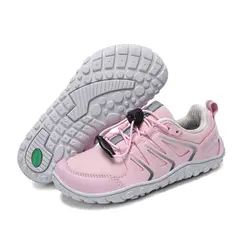 SAGUARO - - Zapatillas Barefoot niños Forestep I - Rosa