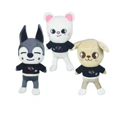GENERICO - Pack 3 peluches Stray Kids Wolf Jiniret PuppyM
