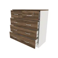 MUEBLES MACRUMO - Cómoda 5 Cajones INHOTIM100cm