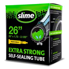 SLIME - Cámara Pre tratada con - Válvula Presta (26″ x 1.75 - 2.125″)