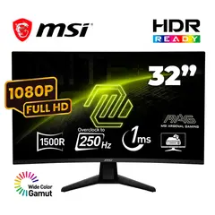 MSI - MONITOR CURVO GAMING MAG 32C6X 315 FHD 1500R VA 250HZ