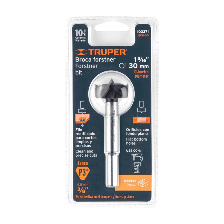 BFM-30 Broca forstner 30 mm para madera - 102371