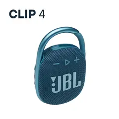 JBL - Parlante Clip 4 de 5W Hasta 10 horas y resistencia IP67 - Azul