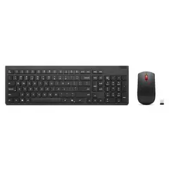 LENOVO - Teclado y Mouse Essential Gen 2 inalámbrico negro
