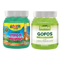 GENERICO - PACK 2 GOMITAS CITRATO DE MAGNESIO NIÑOS + GOFOS PARA NIÑOS 260 UND