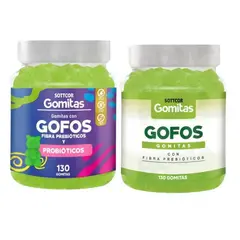 GENERICO - PACK 2 GOMITAS GOFOS PARA NIÑOS + GOFOS PARA ADULTOS 260 UND