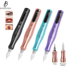 GENERICO - Máquina de Tatuaje Recargable Rotativa Inalámbrica Permanente