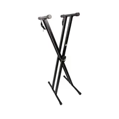 GENERICO - SOPORTE DE TECLADO DE DOBLE REFUERZO BARRT Q-2XC-1