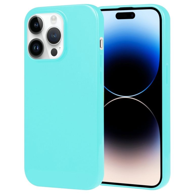 Funda Case para Motorola Moto G15 Jelly Pearl Verde Antishock