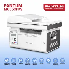 PANTUM - Impresora Multifuncional Laser Monocromatica M6559NW Wi-fi