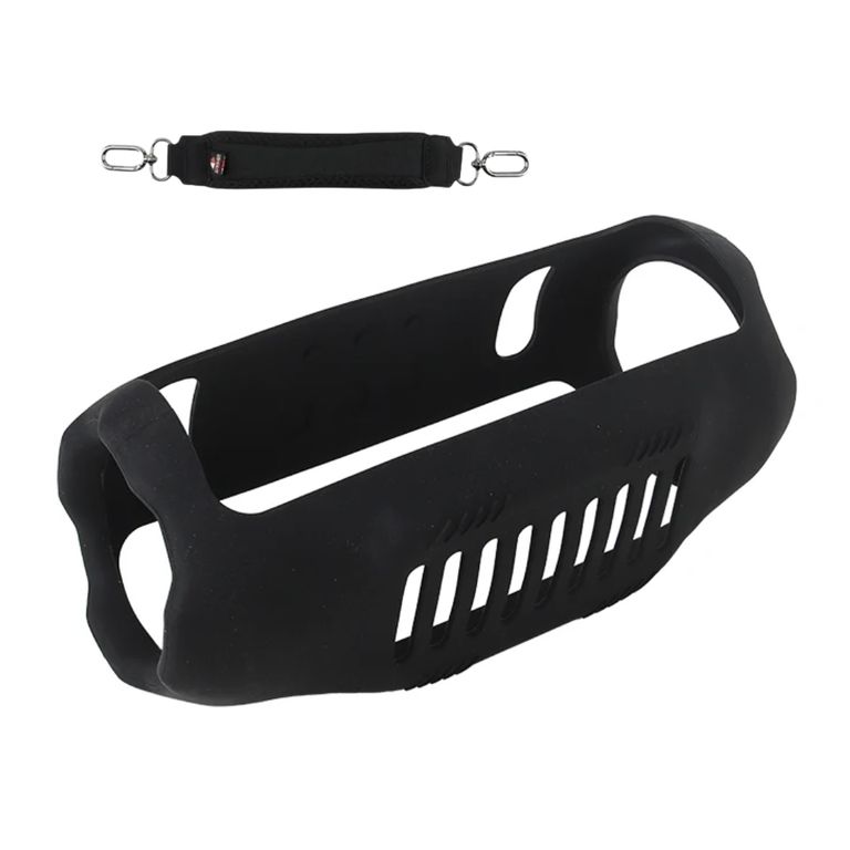 Funda Protector de silicona + correa de mano PARA JBL Xtreme 4 Negro