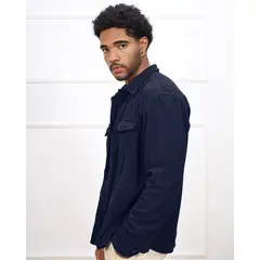 DM DEXMEN - Camisa Dexmen Corduroy Azul