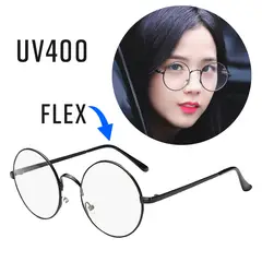 GENERICO - Lentes Redondos De Descanso Retro Vintage Coreano Lennon Potter Unisex