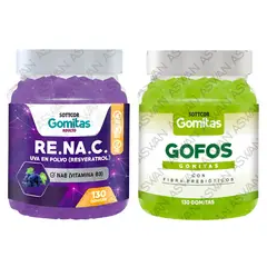 GENERICO - Pack Adulto Resveratrol & Gofos 150 Gomitas - SOTTCOR