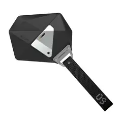 AULUMU - Case Negro Geometrick Lock Para AirPods Pro 2 / AirPods Pro 1