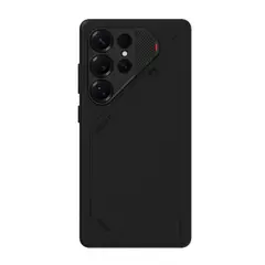 AULUMU - Case Cuero Magsafe Enfriador Galaxy S25 Ultra Negro