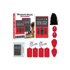 GENERICO - Electroestimulador de Terapia Recargable de 12 Modos De Trabajo